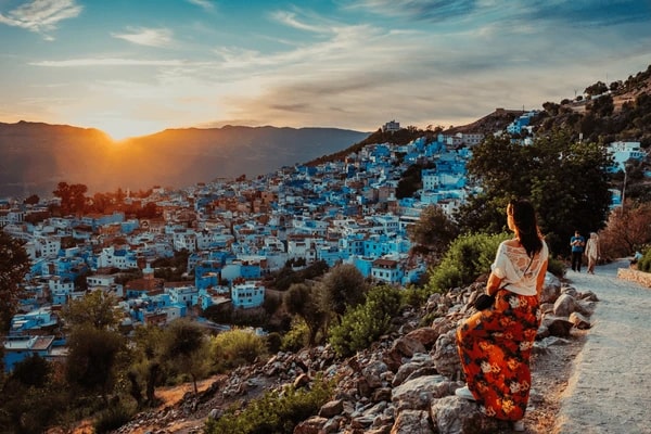 Traditional Scene Of Chefchaouen