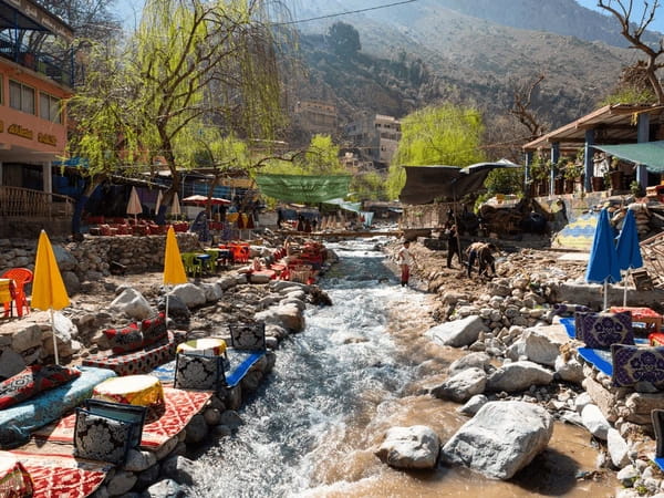 Waterside Restaurants In Ourika Valley