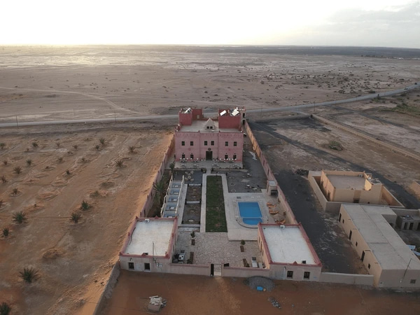 Luxury Hotel Entrance In Merzouga