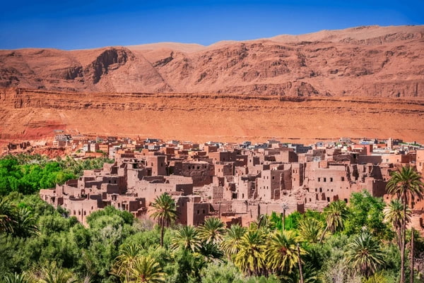 Old Berber Architecture Tinghir