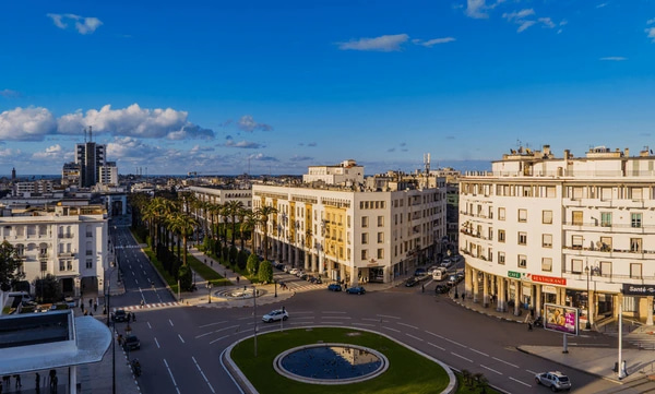 Rabat With Avenue Mohamed V