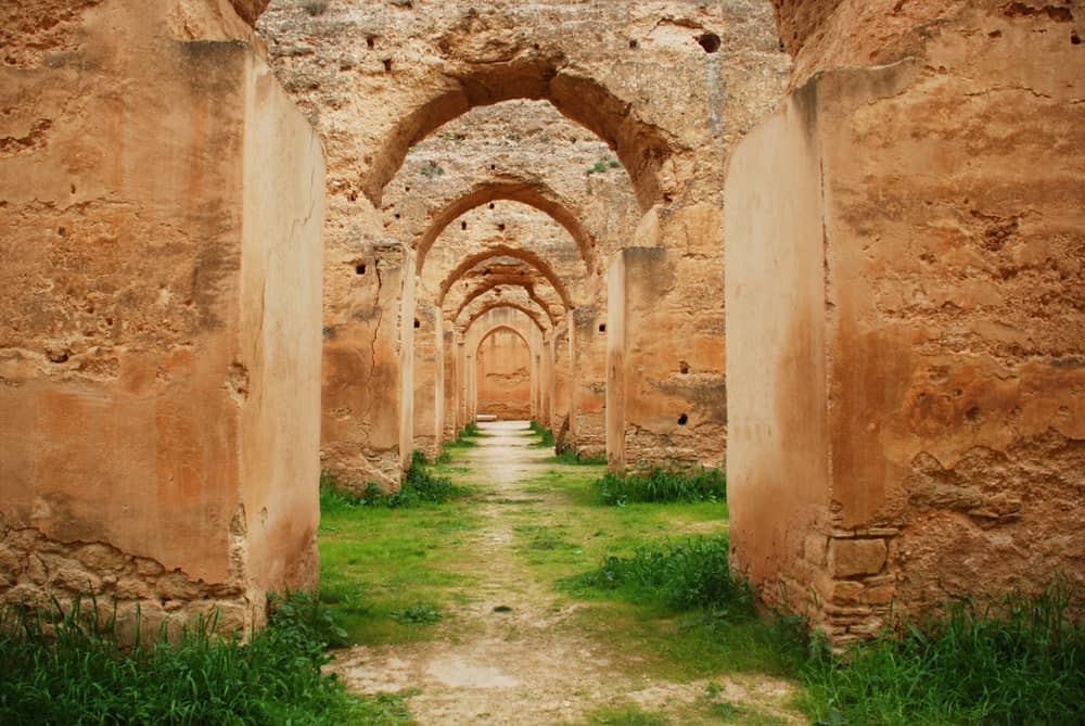 Ruined Royal Stables In Meknes