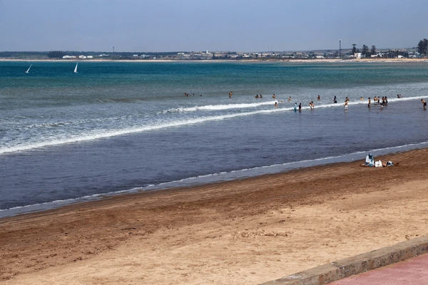 Sandy Beach Of El Jadida