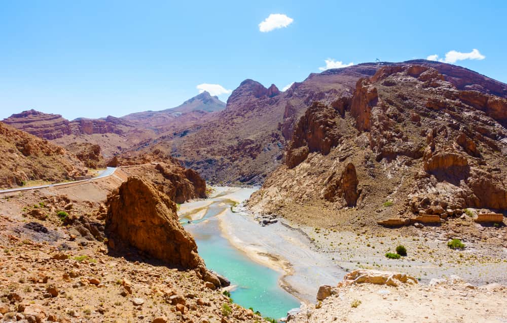 The Ziz River Flowing Through