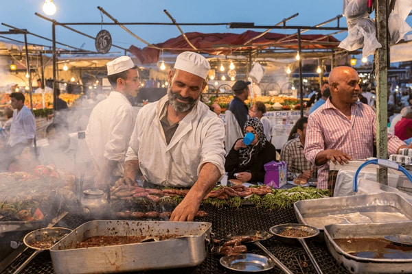 Eat at Jemaa El Fna